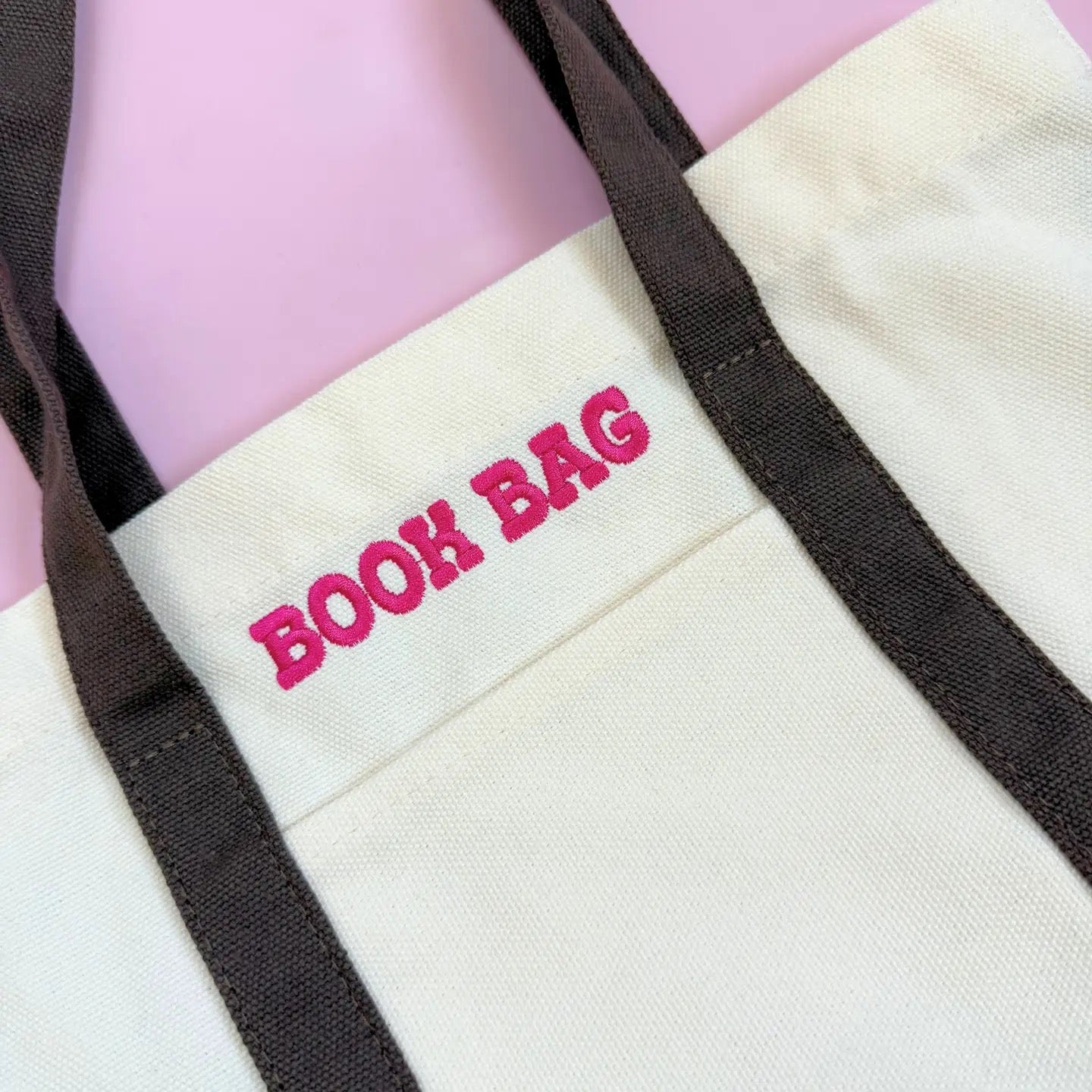Book Bag Mini Tote Bag