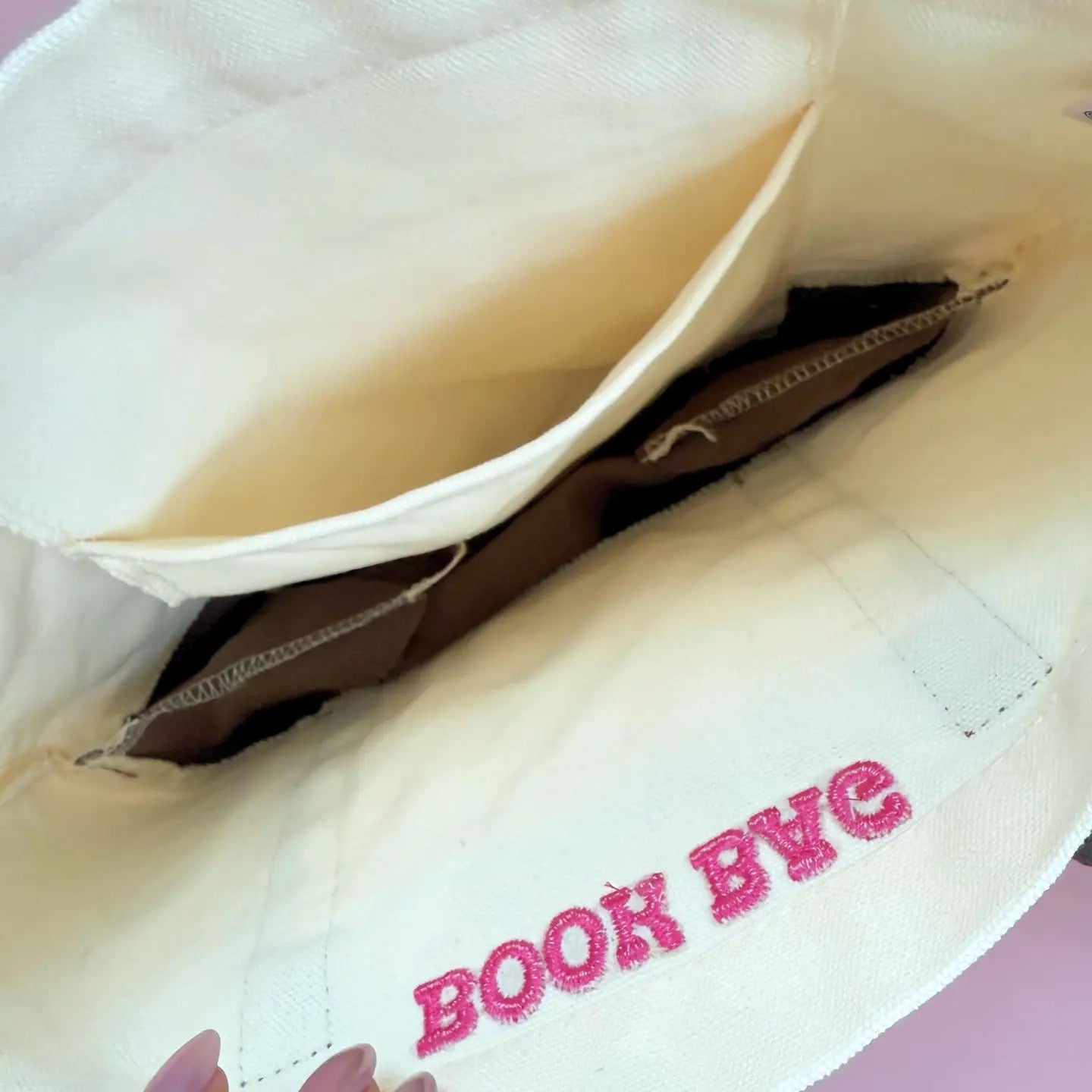 Book Bag Mini Tote Bag
